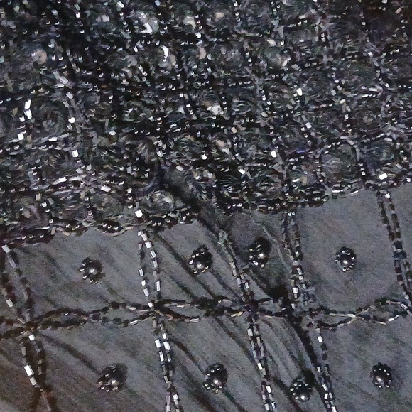 Laurance Kagan Elegant Black Evening Dress Bearly Used - Picture 3 of 8